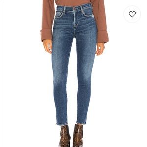 Agolde Sophie mid-rise ankle skinny 27